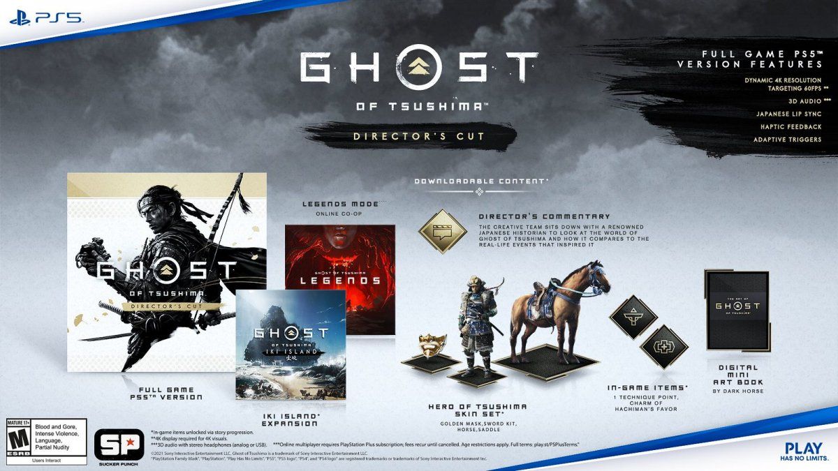 Dónde se podrá jugar "Ghost of Tsushima Director".