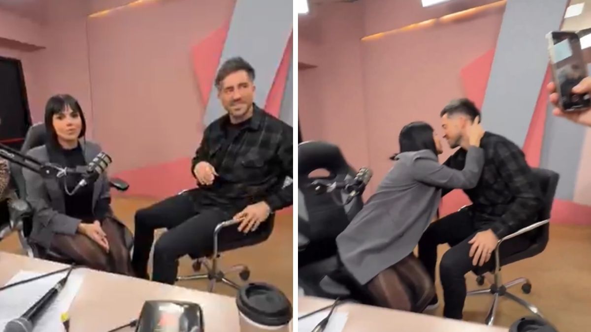 Romina Uhrig y Devi de Gran Hermano se dieron un beso en vivo.&nbsp;