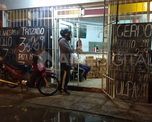 El frente de la carnicería robada, en el corazón de barrio Guadalupe. El frente de la carnicería robada, en el corazón de barrio Guadalupe.