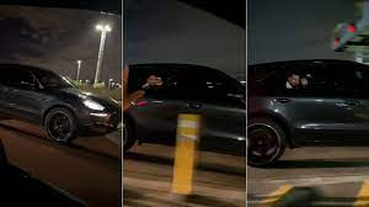 Una fanática persiguió a Lionel Messi por la Autopista con maniobras extremas al grito de Messi te amo: el video que genera repudio 