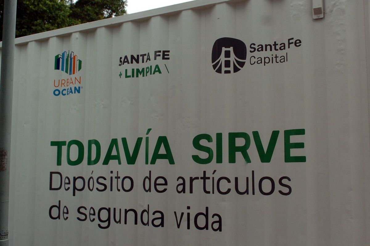 "Todav&iacute;a sirve", el espacio donde los santafesinos pueden acercar objetos que ya no utilizan en lugar de tirarlos en la calle.
