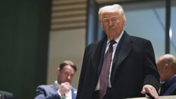 El presidente norteamericano, Donald Trump, anunció un bloqueo naval en el estrecho de Ormuz.&nbsp;