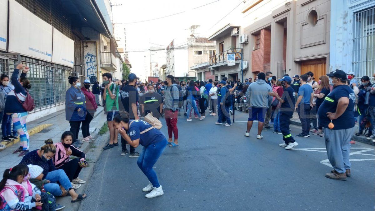 Carreros se manifestaron frente al MPA.