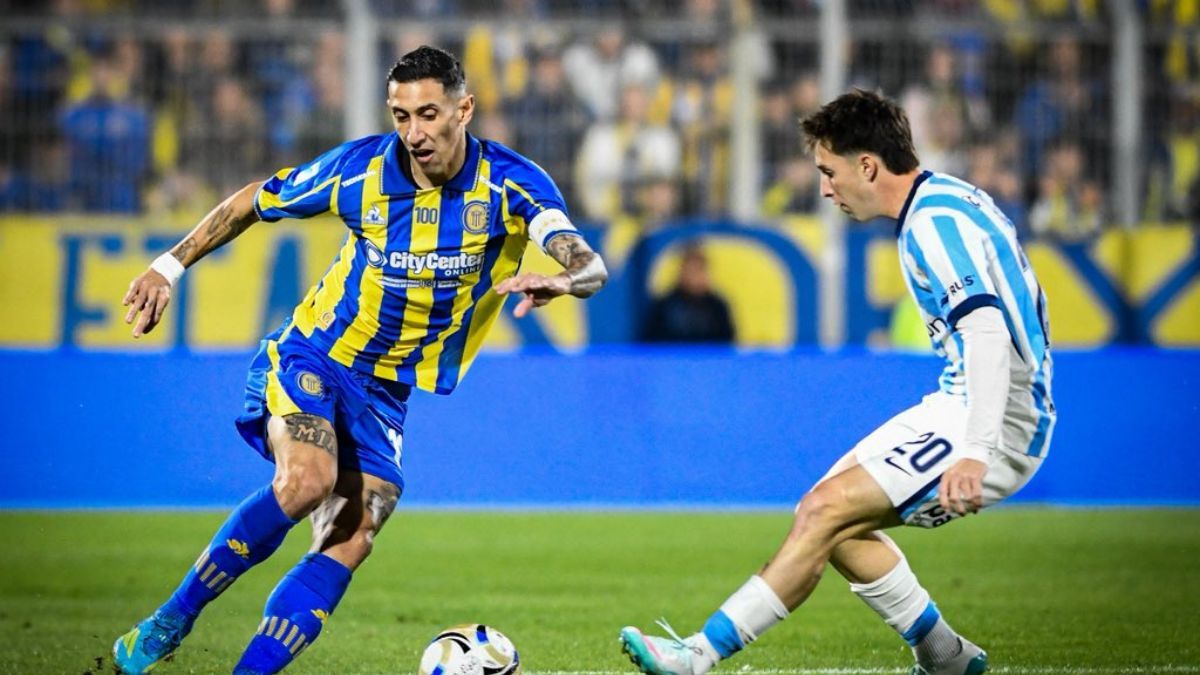 Rosario Central le ganó a Racing en el Gigante de Arroyito y tras el partido hubo cruce de palabas entre Diego Milito y Ángel Di María.