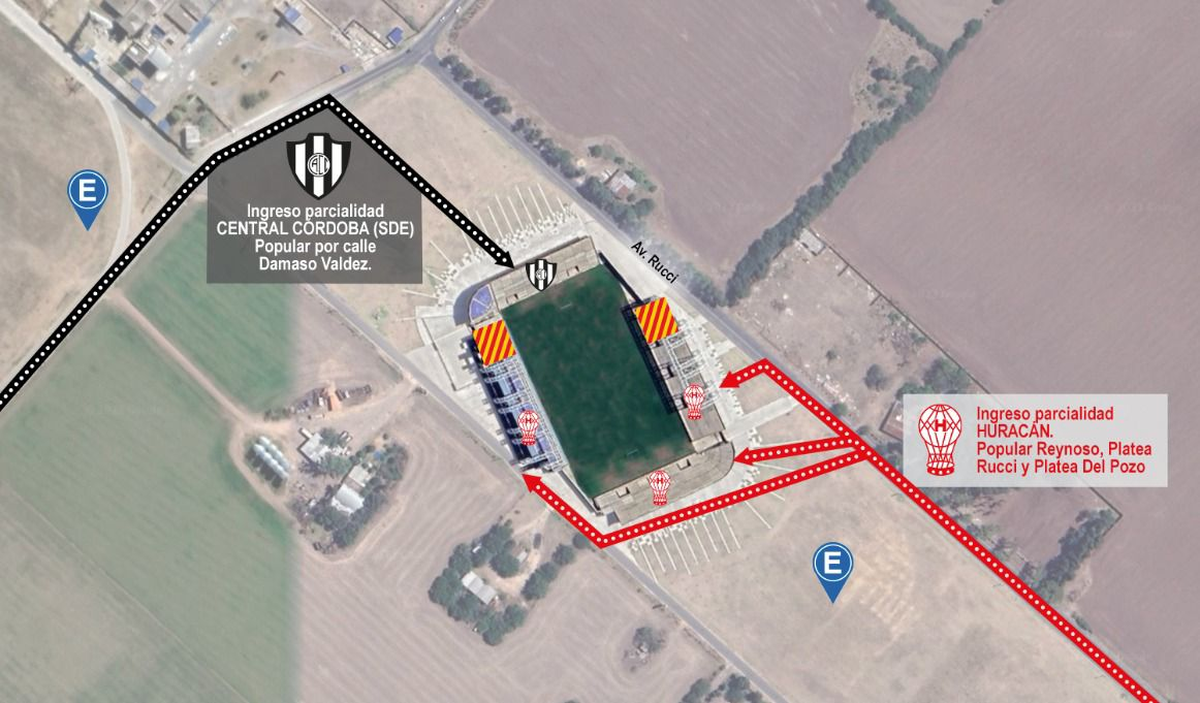 Lo que el hincha de Huracán y Central Córdoba deben saber antes de ir a San Nicolás por la Copa Argentina. Lo que el hincha de Huracán y Central Córdoba deben saber antes de ir a San Nicolás por la Copa Argentina.