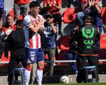 Marcelo Estigarribia puso el 1 a 1 contra Huracán.