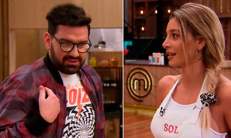 Sol Pérez aprovechó la buena onda que generó durante la gala con Damián Betular, quien es jurado, y bromeó junto a él. Sol Pérez aprovechó la buena onda que generó durante la gala con Damián Betular, quien es jurado, y bromeó junto a él.