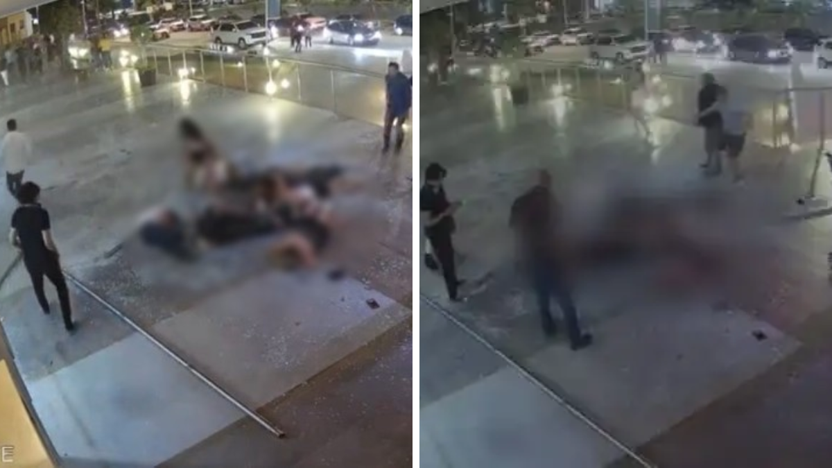Tragedia impredecible: colapsó una baranda