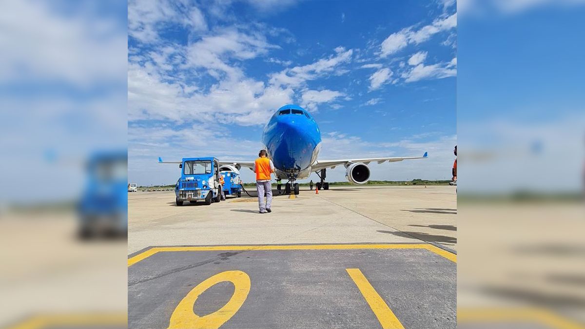 El décimo vuelo de la aerolínea estatal partió hacia Moscú a las luego de la medianoche de este lunes.&nbsp;