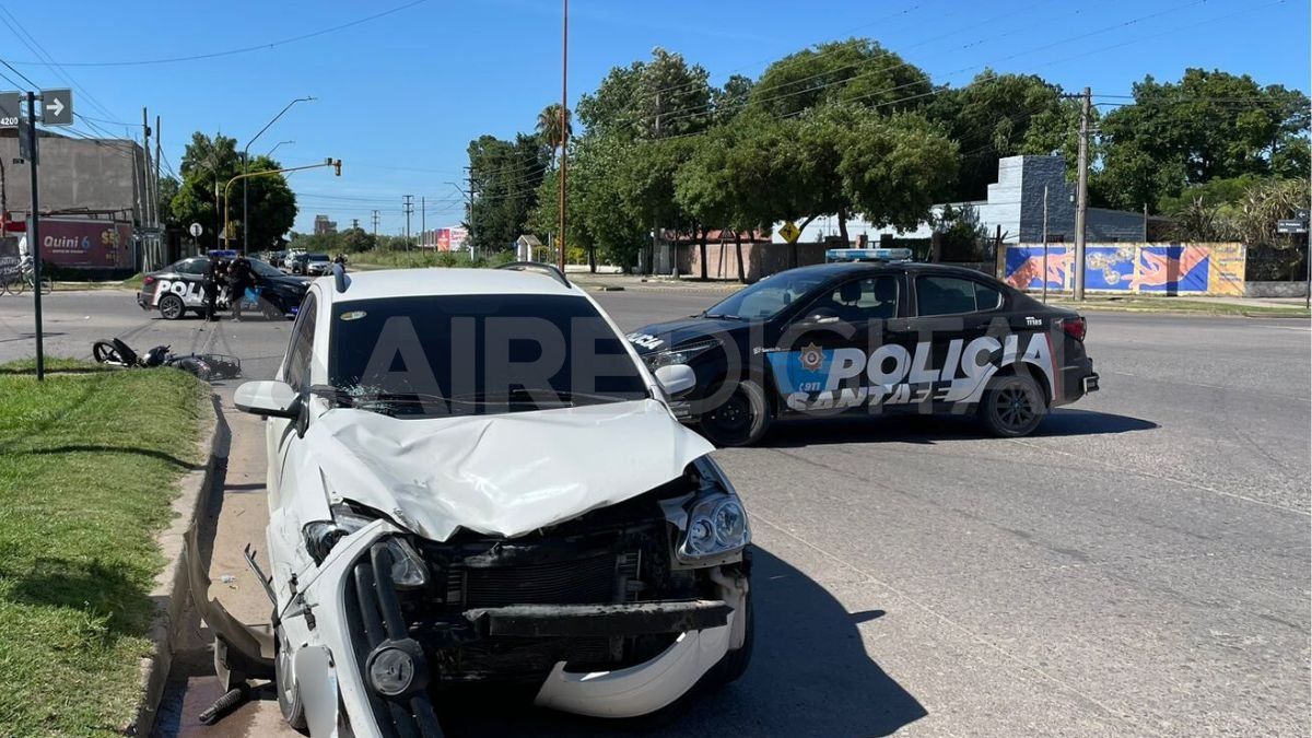 El accidente de tránsito se dio en el cruce de Avenida Gorriti y Avenida Peñaloza.