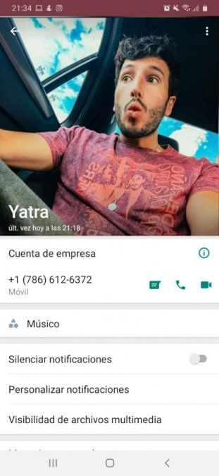 El número de celular de Sebastián Yatra se filtró culpa de Stefi Roitman y Ricky Montaner. 