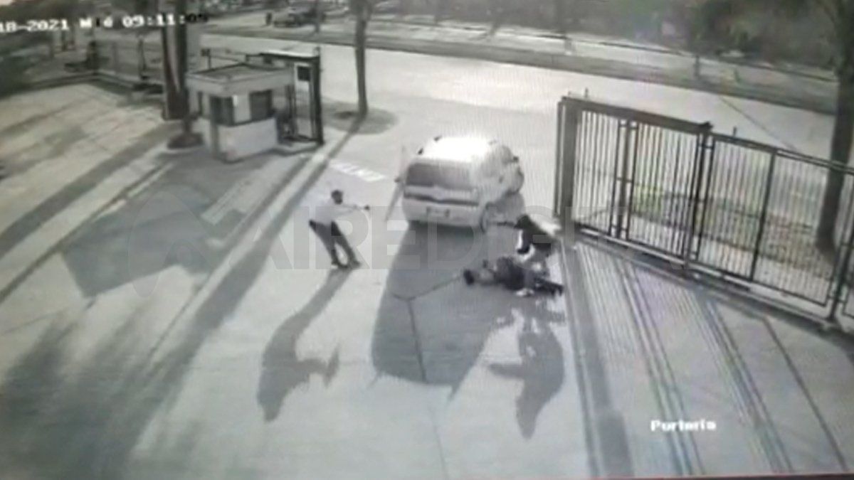 El encargado de la seguridad se salvó de milagro.&nbsp;