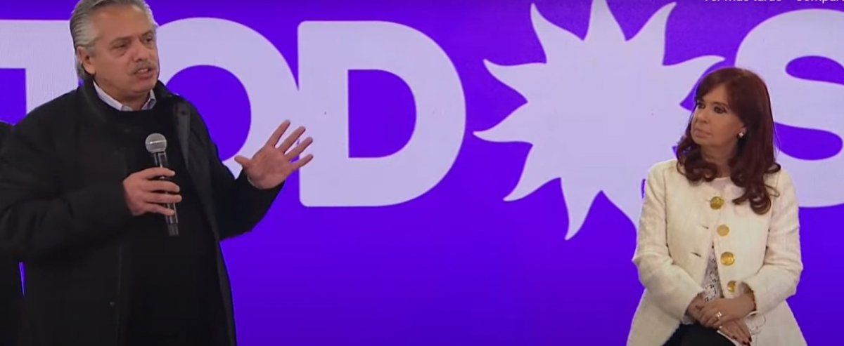 Alberto ratificó los ejes de campaña: vacunas, recuperación económica y las memorias del desastre macrista, eso y no las diferencias interna (Foto: Presidencia de la Nación).