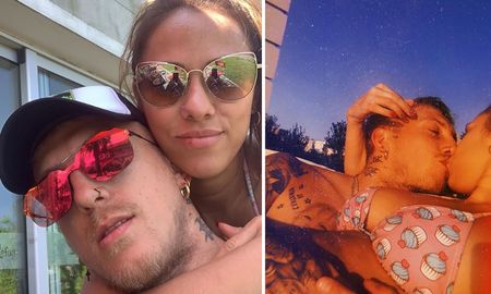 el polaco y barby silenzi muy enamorados en mar del plata el polaco y barby silenzi muy enamorados en mar del plata