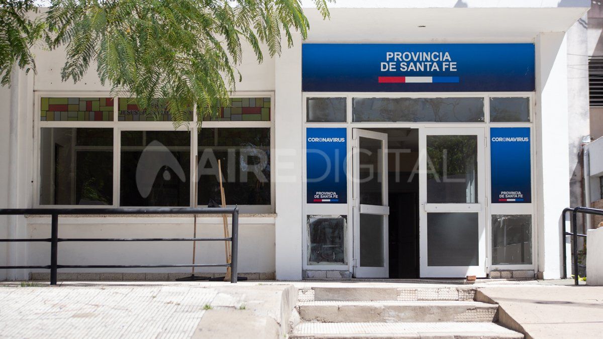 As&iacute; est&aacute; una de las puertas de ingreso al viejo efector recuperado.