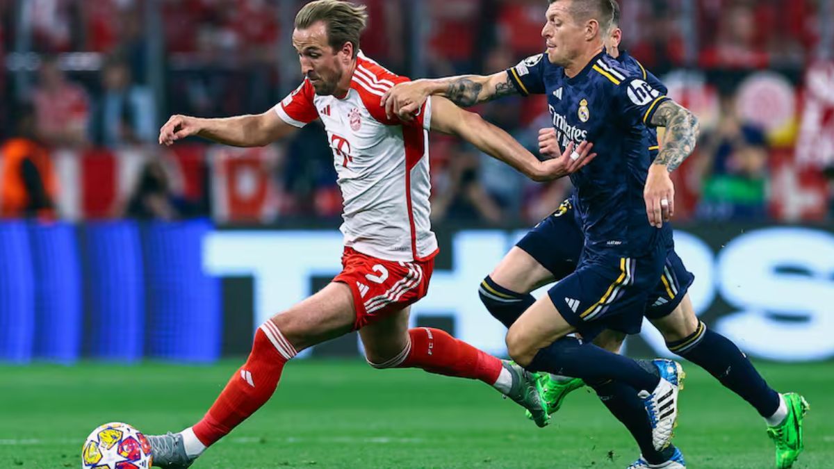 Harry Kane y Toni Kroos