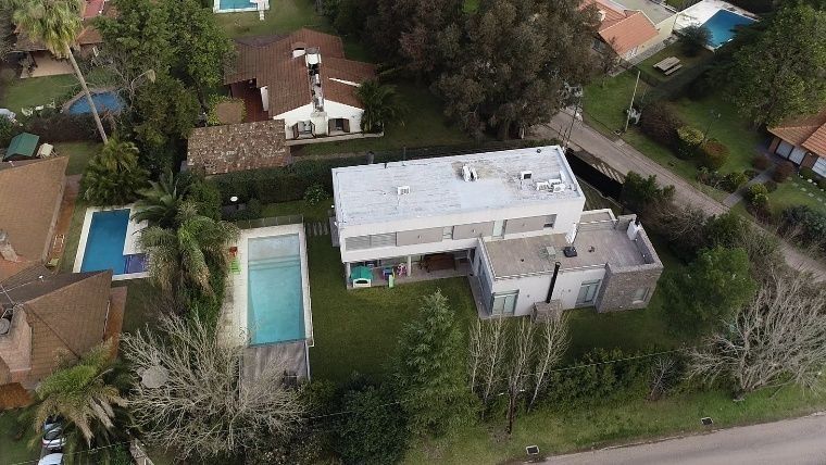 El sótano que construyó Baratta debajo de su casa