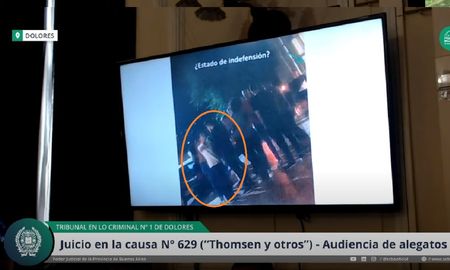La foto con la que Tomei rechaza la premeditación y la alevosía: No hubo estado de indefensión La foto con la que Tomei rechaza la premeditación y la alevosía: No hubo estado de indefensión