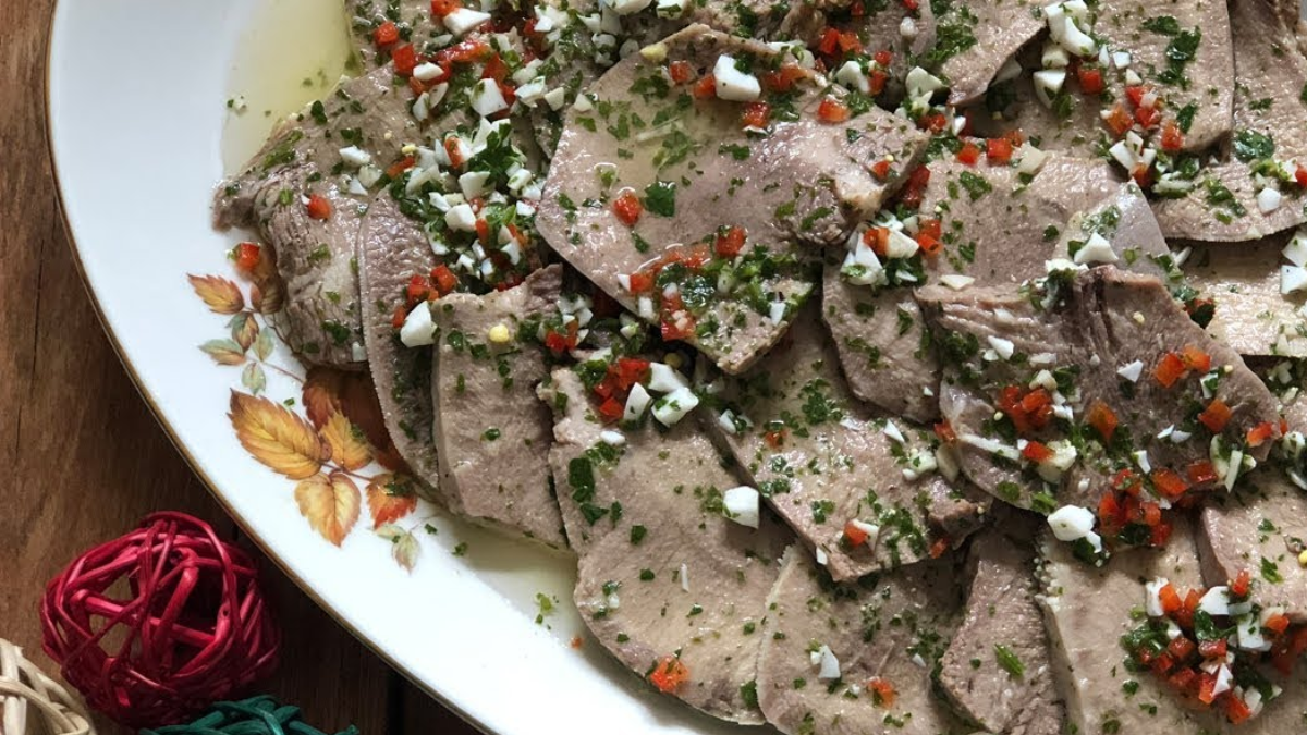 La receta infalible para hacer la mejor lengua a la vinagreta en 3 pasos y con pocos ingredientes