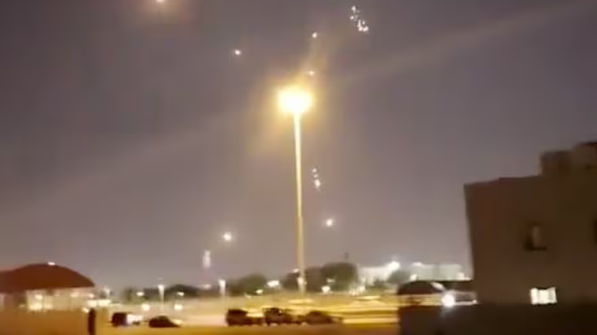 Ataques de Irán contra bases estadounidenses en Qatar.