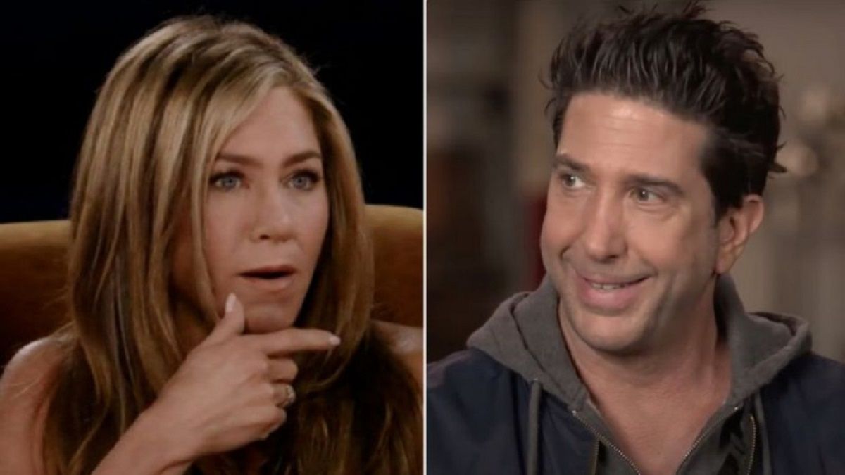 Amigos: Jennifer Aniston y David Schwimmer contaron que tuvieron un importante enamoramiento.