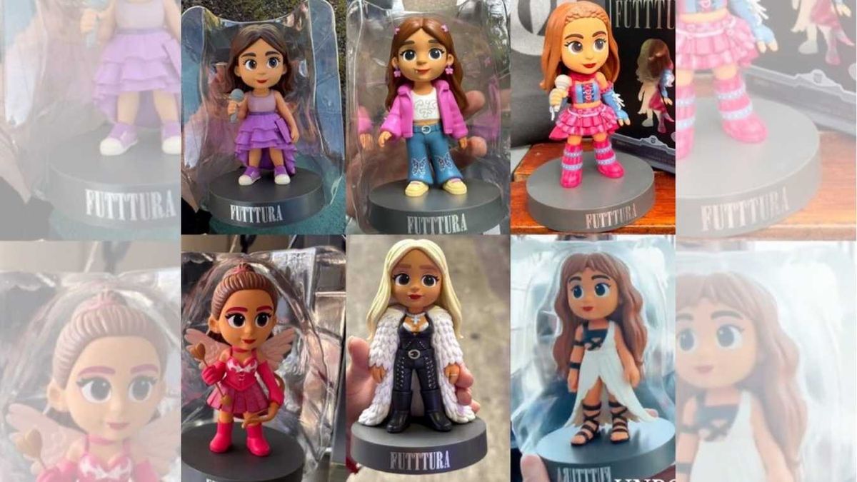 Las TINI DOLLS se venden en formato mystery box y representan distintas eras de la carrera de la cantante.