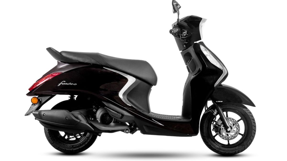 La Yamaha Fascino se puede encontrar en varios colores.