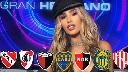 Julieta Poggio reveló de qué club es hincha y ahora la quieren en la tribuna