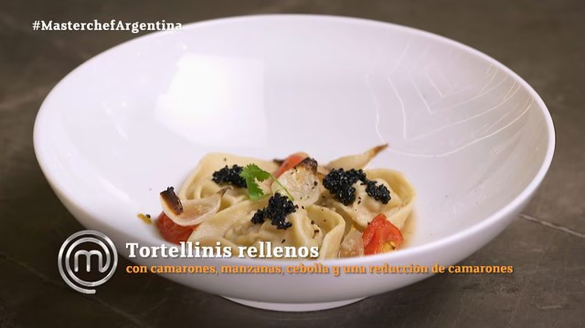 Donato de Santis se sorprendió con los tortellinis rellenos de Antonio de MasterChef. Donato de Santis se sorprendió con los tortellinis rellenos de Antonio de MasterChef.