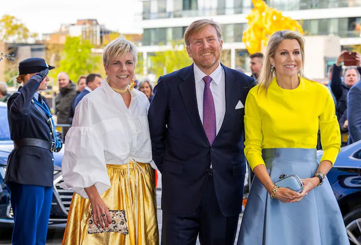 Laurentien de los Países Bajos, junto a Guillermo y Máxima. Laurentien de los Países Bajos, junto a Guillermo y Máxima.