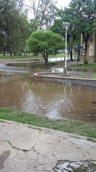 Calles de Ramay&oacute;n el domingo despu&eacute;s de las intensas lluvias