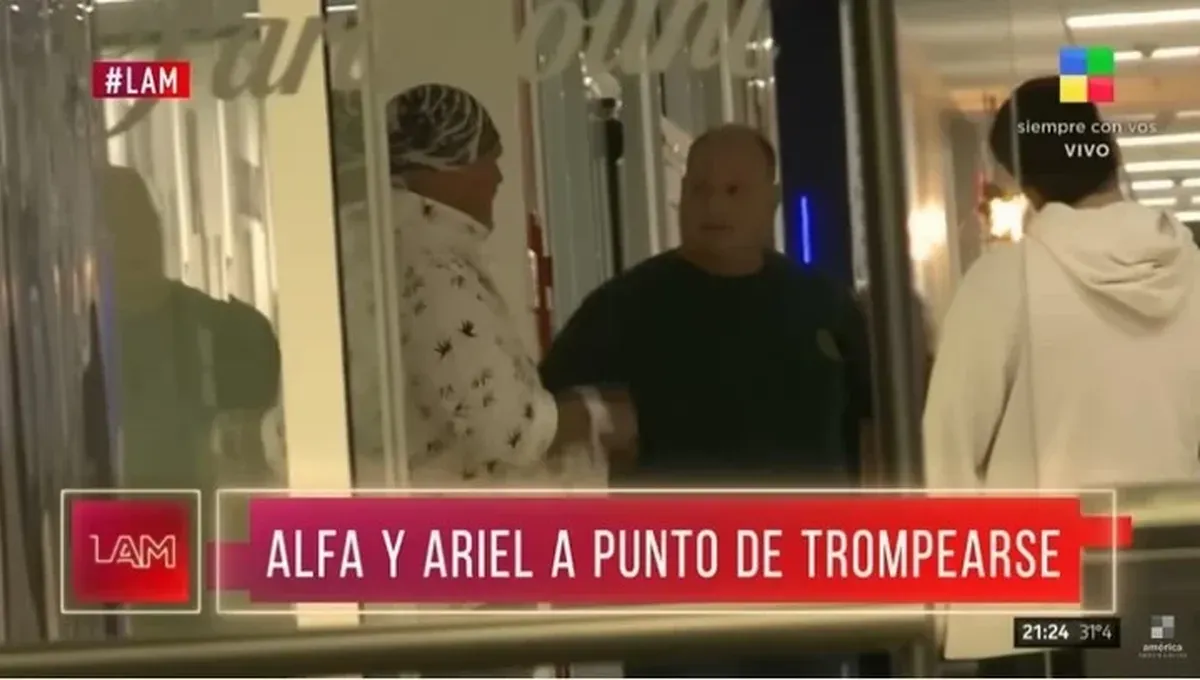 Ariel Ansaldo y Walter Alfa Santiago protagonizaron una fuerte pelea en los pasillos de Telefe luego del programa.