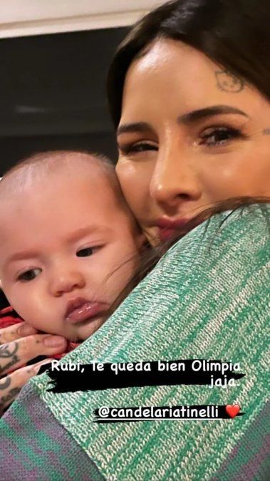 Cande Tinelli recibió la indirecta de su papá en las redes.