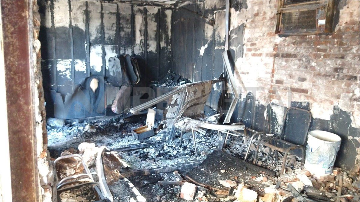 Las pérdidas en la planta alta son totales.