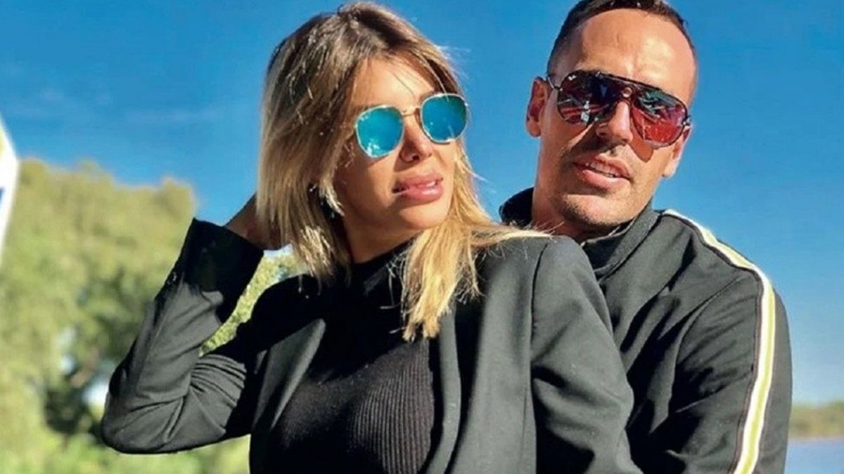 Charlotte Caniggia y Roberto Storino