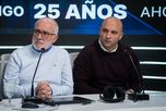 El director del Sanatorio Garay, Emilio Moreno, y el médico traumatólogo Nicolás Moreno explicaron cómo funciona el programa Garay Sport.
