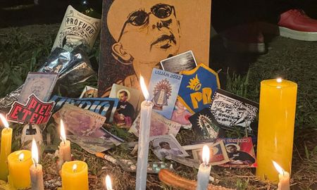 Pensando en vos siempre, el pueblo ricotero despide al Indio Solari. Pensando en vos siempre, el pueblo ricotero despide al Indio Solari.