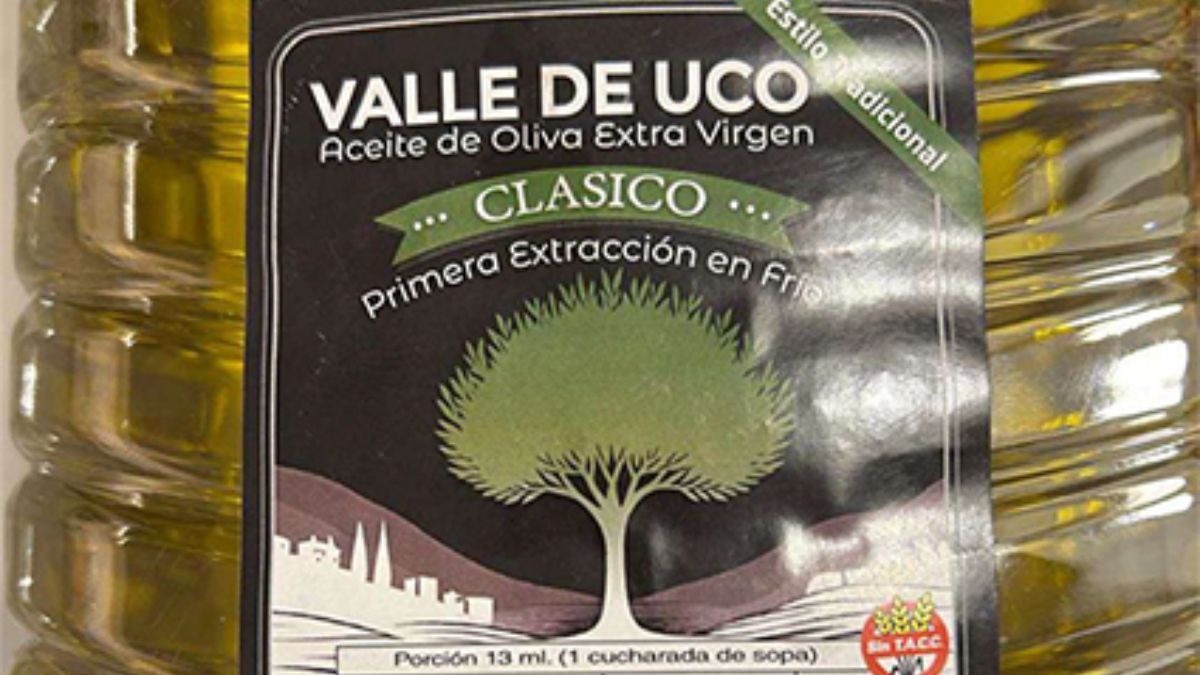ANMAT prohibió un aceite de oliva con símbolo Sin TACC no autorizado. ANMAT prohibió un aceite de oliva con símbolo Sin TACC no autorizado.