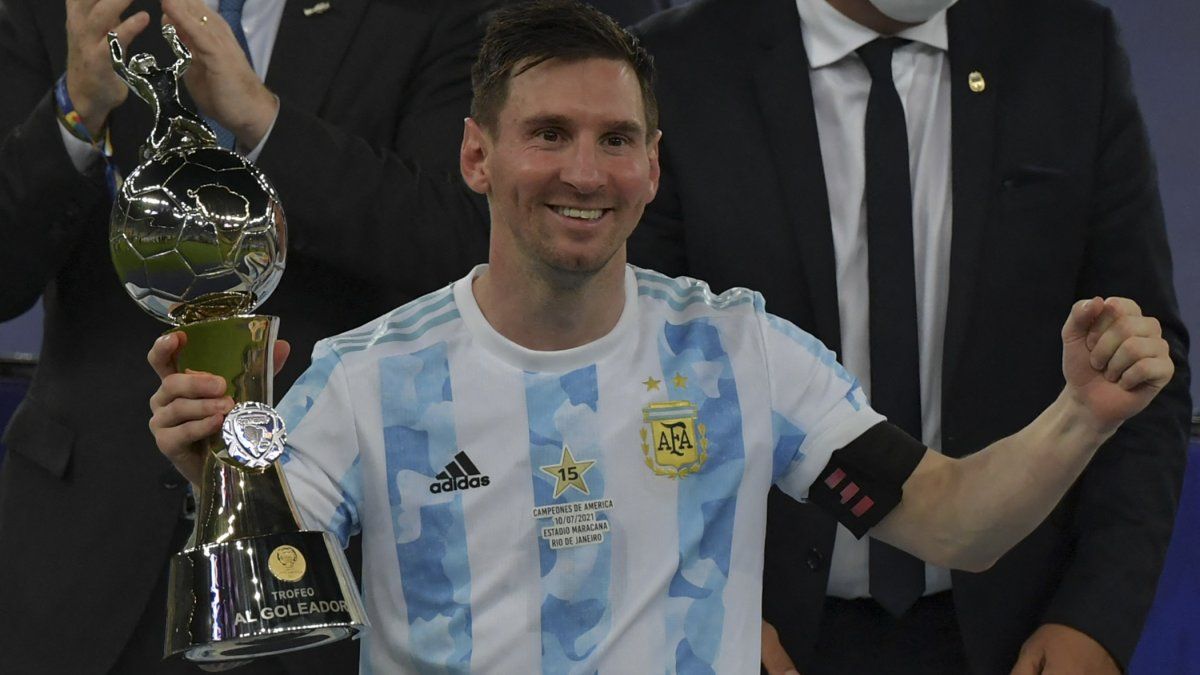 Copa América Lionel Messi, goleador y mejor jugador del torneo luego