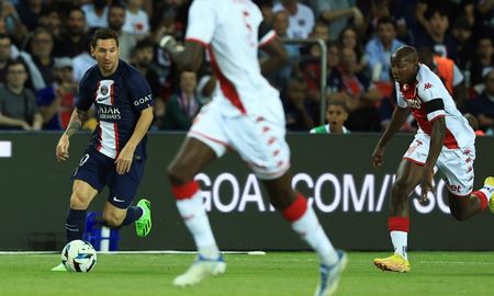 Lionel Messi fue titular en el empate 1-1 entre Paris Saint-Germain y Mónaco por la Ligue 1.