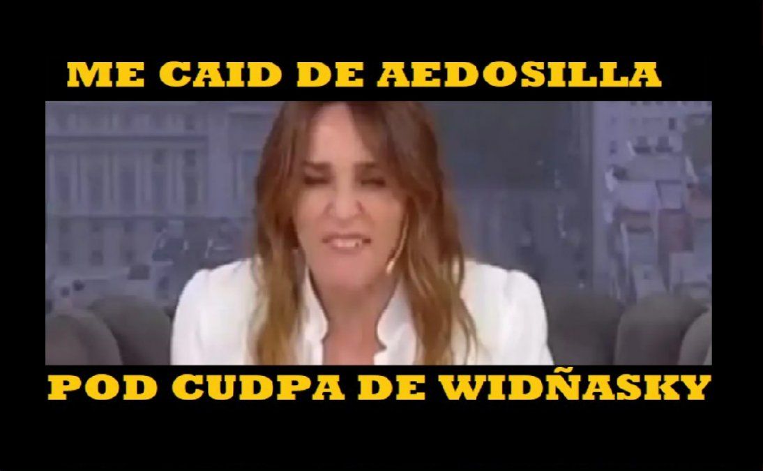 Los memes por la caída de Verónica Lozano en Aspen