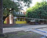 Escuela Mariano Moreno de San Cristóbal, días después del ataque que se cobró la vida de Ian Cabrera. Escuela Mariano Moreno de San Cristóbal, días después del ataque que se cobró la vida de Ian Cabrera.