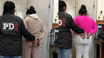 Extorsión: dos mujeres detenidas por exigirle a un abuelo dinero a cambio de no divulgar una relación amorosa