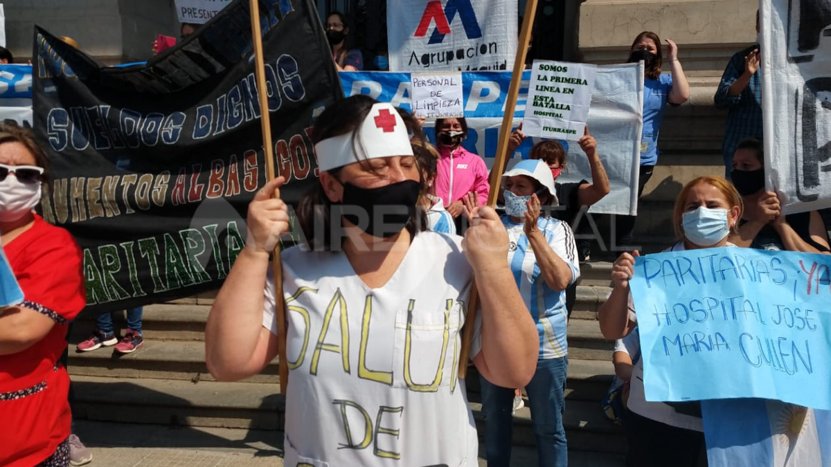 Reclaman ser contemplados por la situación especial de los hospitales en plena pandemia
