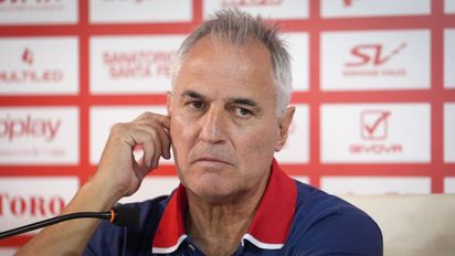 Leonardo Madelón en su vuelta a Unión: 