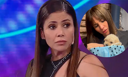 Romina Uhrig le dio un hermanito a Caramelo y volvieron a ser criticada por maltrato animal Romina Uhrig le dio un hermanito a Caramelo y volvieron a ser criticada por maltrato animal