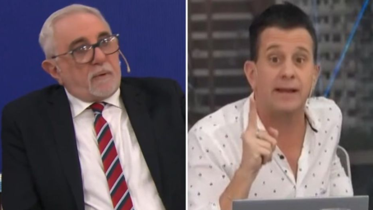 Matías Bertolotti explotó contra Ricardo Canaletti en vivo en TN y lo sacaron del aire.