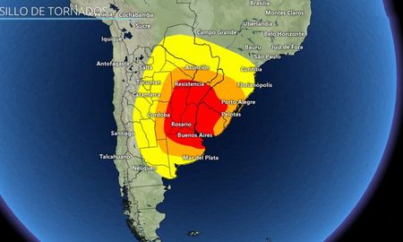 Santa Fe se ubica en el Pasillo de los Tornados, la segunda zona más propensa del planeta a desarrollar este fenómeno.