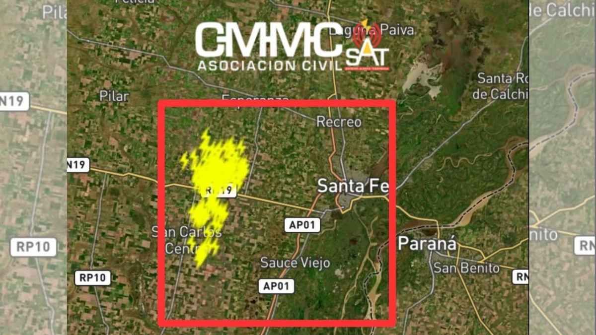 Las condiciones climáticas en Santa Fe y alrededores empeorarán durante la tarde del martes, con pronóstico de lluvias copiosas y fuerte actividad eléctrica. Las condiciones climáticas en Santa Fe y alrededores empeorarán durante la tarde del martes, con pronóstico de lluvias copiosas y fuerte actividad eléctrica.