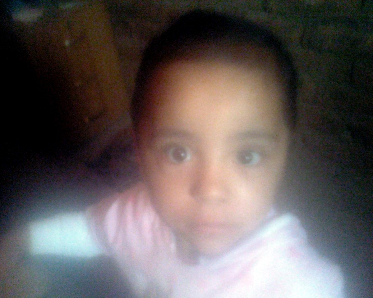 Luciana ten&iacute;a tres a&ntilde;os, era una beb&eacute;.